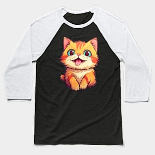 cute cat Baseball T-Shirt